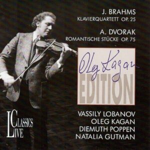 Vol.IV: Brahms, Piano Quartet op.25, Dvorak, Romantic Pieces for Violin & Piano op.75*