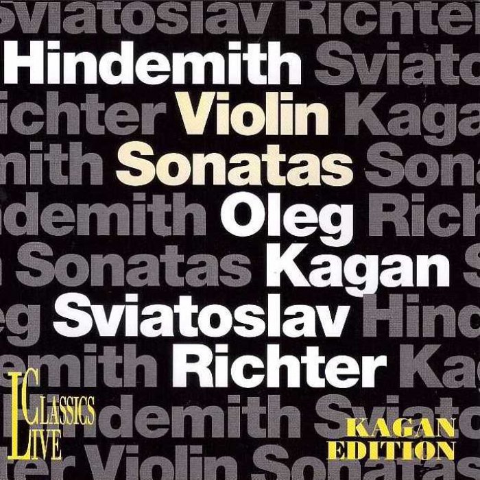 Vol.X: Hindemith, Violin Sonatas op.11/1,2, Sonatas in E & C