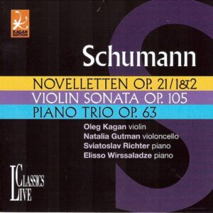 Vol.XVII: Schumann, Novelletten op.21/1&2, Violin Sonata op.105**, Piano Trio op.63*