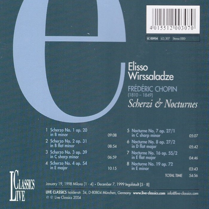 Chopin, Scherzi & Nocturnes* - Image 2