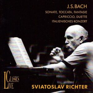 Bach, Sonata No.4 BWV963, Toccata No.1 BWV913, Capriccio BWV993, Four Duets BWV802-805, Italien Concerto BWV971, Fantasy BWV906