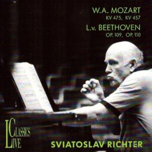 Mozart, Fantasia KV475, Sonata KV457, Beethoven, Sonata 109* & op.110