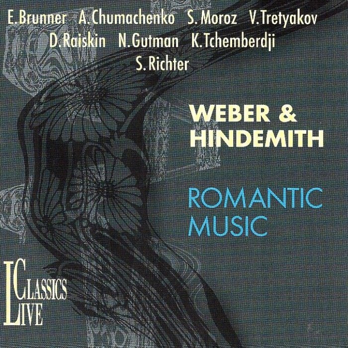 Weber, Clarinet Quintet op.34, Piano Sonata op.49*, Hindemith, Clarinet Quartet**