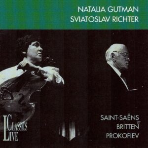 Cello Sonatas. Saint-Saens op.32, Britten op.65, Prokofiev op.119