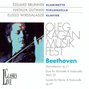 Beethoven, Clarinet Trio op.11, Duos for Clarinet & Cello WoO27, Cello Sonata op.69